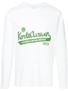 Kent & Curwen Logo Print Sweatshirt - White