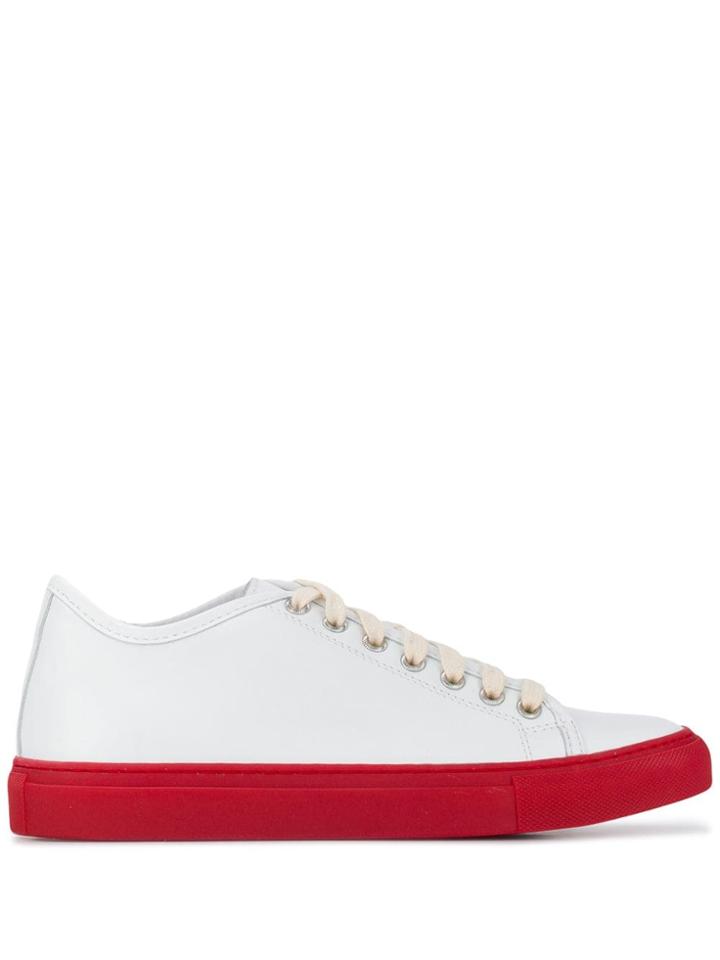 Sofie D'hoore Two Tone Sneakers - White