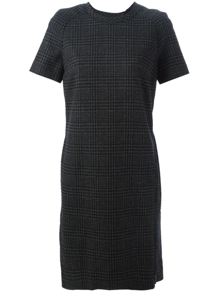 Lanvin Checked Dress - Grey