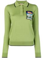 No21 Embroidered Polo T-shirt - Green