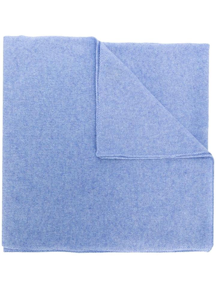 Cenere Gb Cashmere Scarf - Blue