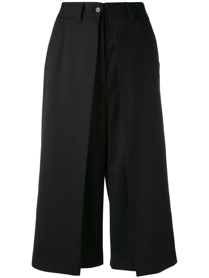 Mm6 Maison Margiela Tailored Bermuda Shorts - Black