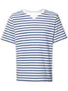 Sacai Striped T-shirt, Men's, Size: 2, White, Cotton