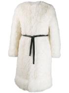 Givenchy Oversized Coat - White