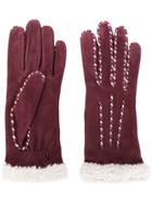 Agnelle Marielouise Gloves - Red