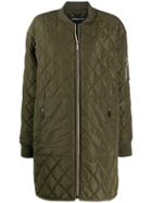 Barbara Bui Quilted Bomber Jacket - Green