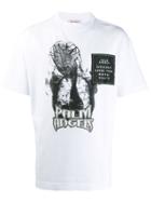 Palm Angels Logo Graphic Patch T-shirt - White