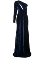 Patbo One-shoulder Gown - Blue