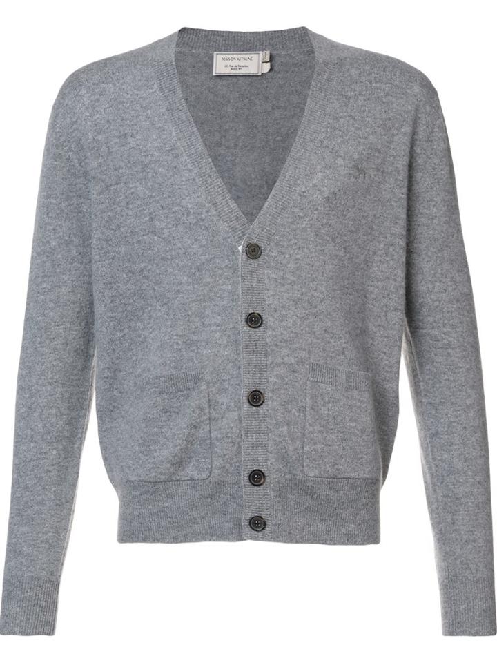 Maison Kitsuné V-neck Cardigan