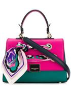 Emilio Pucci Florence Colour-block Tote - Pink & Purple
