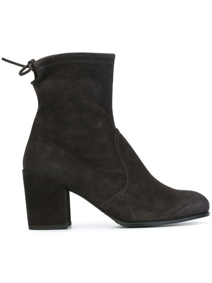 Stuart Weitzman 'shorty' Ankle Boots - Grey