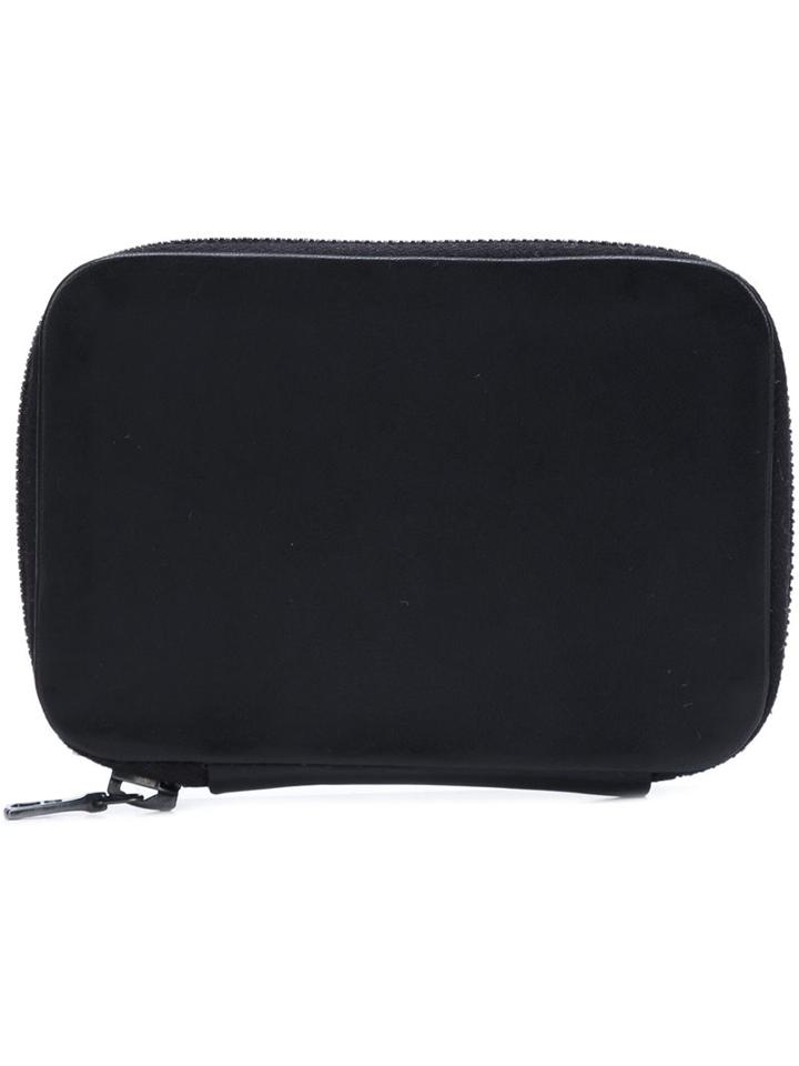 Isaac Reina Round Zip Mini Wallet