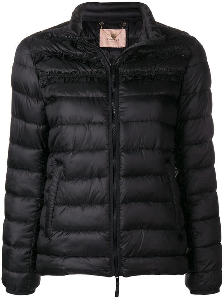 Twin-set Short Padded Jacket - Black