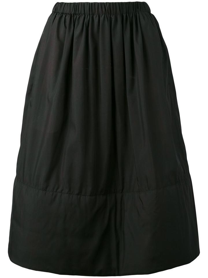Comme Des Garçons - Elasticated Skirt - Women - Polyester - S, Black, Polyester