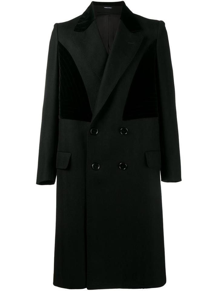 Alexander Mcqueen Contrast Panel Coat