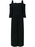 Designers Remix - Off-shoulders Jumpsuit - Women - Polyester/spandex/elastane - 36, Black, Polyester/spandex/elastane