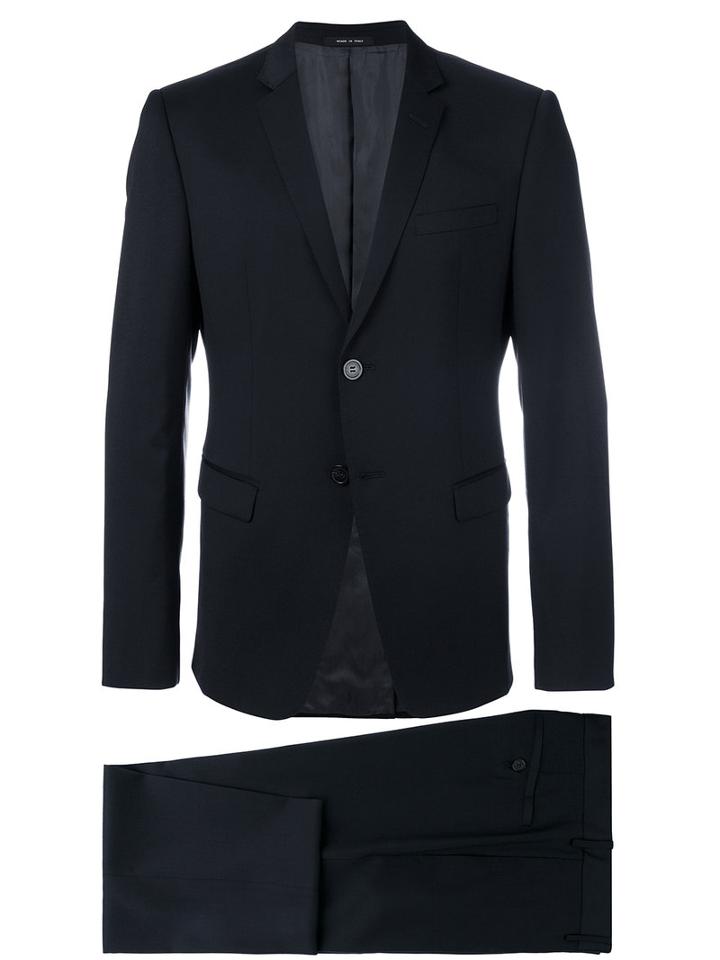 Emporio Armani - Formal Suit - Men - Cupro/virgin Wool - 52, Blue, Cupro/virgin Wool