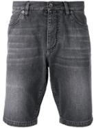 Dolce & Gabbana Denim Shorts, Men's, Size: 50, Grey, Cotton