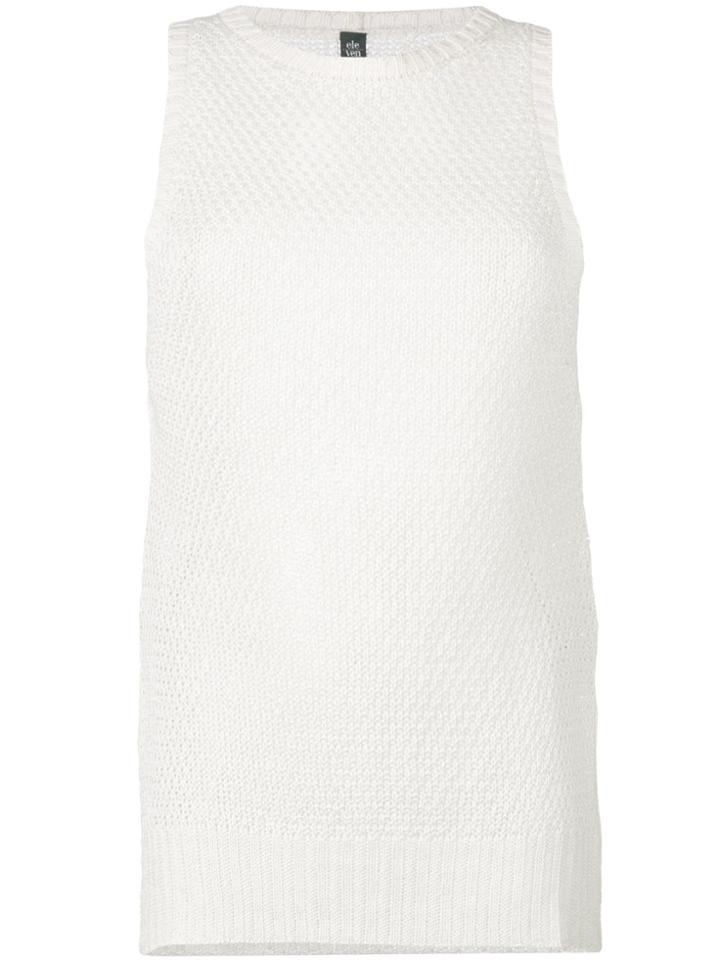 Eleventy Knitted Top - Nude & Neutrals