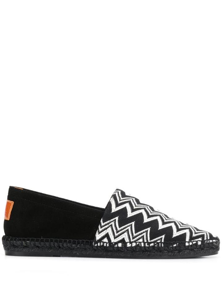 Castañer X Missoni Pablo Espadrilles - Black