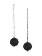 Tomas Maier Sphere Drop Earring - Black