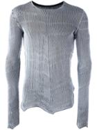 Maison Margiela Ribbed Fitted Jumper
