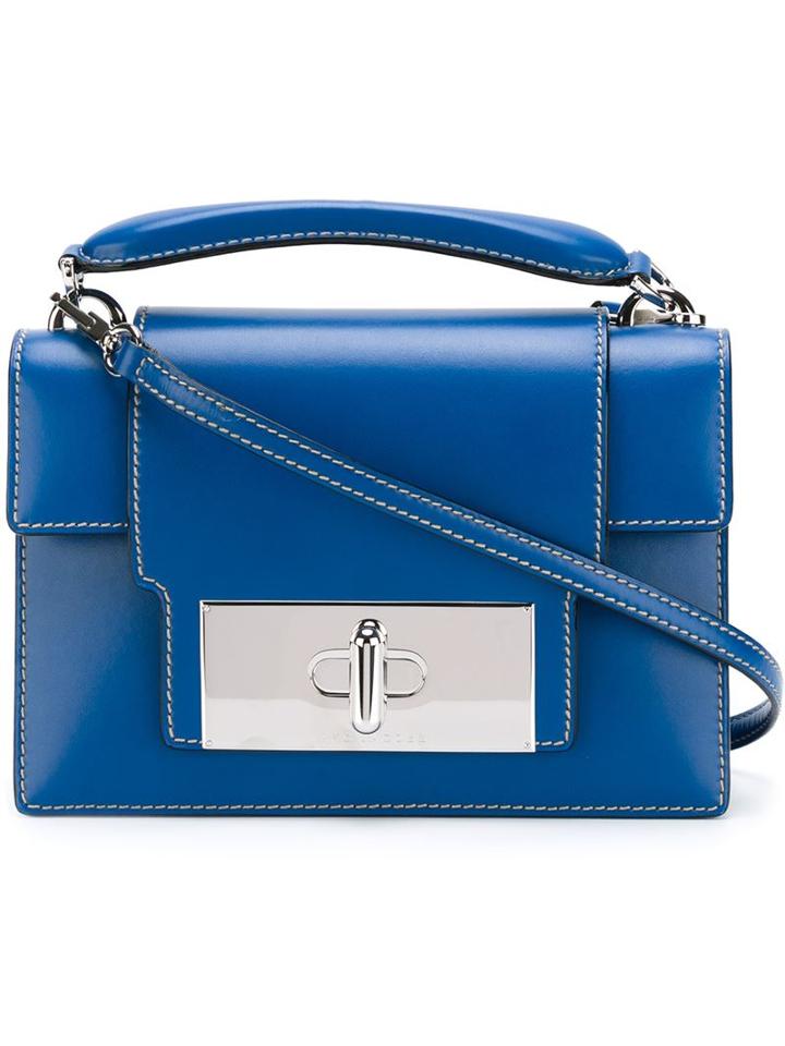 Marc Jacobs Mischief Tote, Women's, Blue, Calf Leather