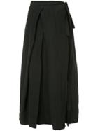 Uma Wang Midi Skirt - Black