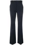 Joseph Tailored Flared Trousers - Blue