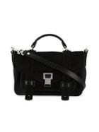 Proenza Schouler - Medium Black Ps1+ Cross Body Bag - Women - Leather/suede - One Size, Leather/suede