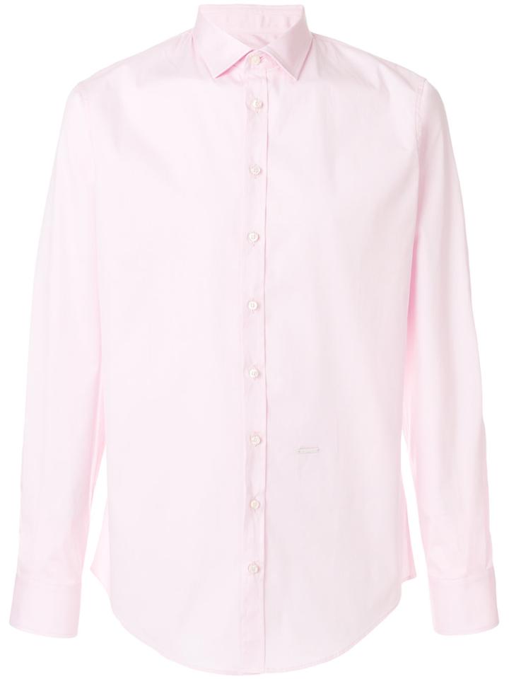 Dsquared2 Classic Button Shirt - Pink & Purple