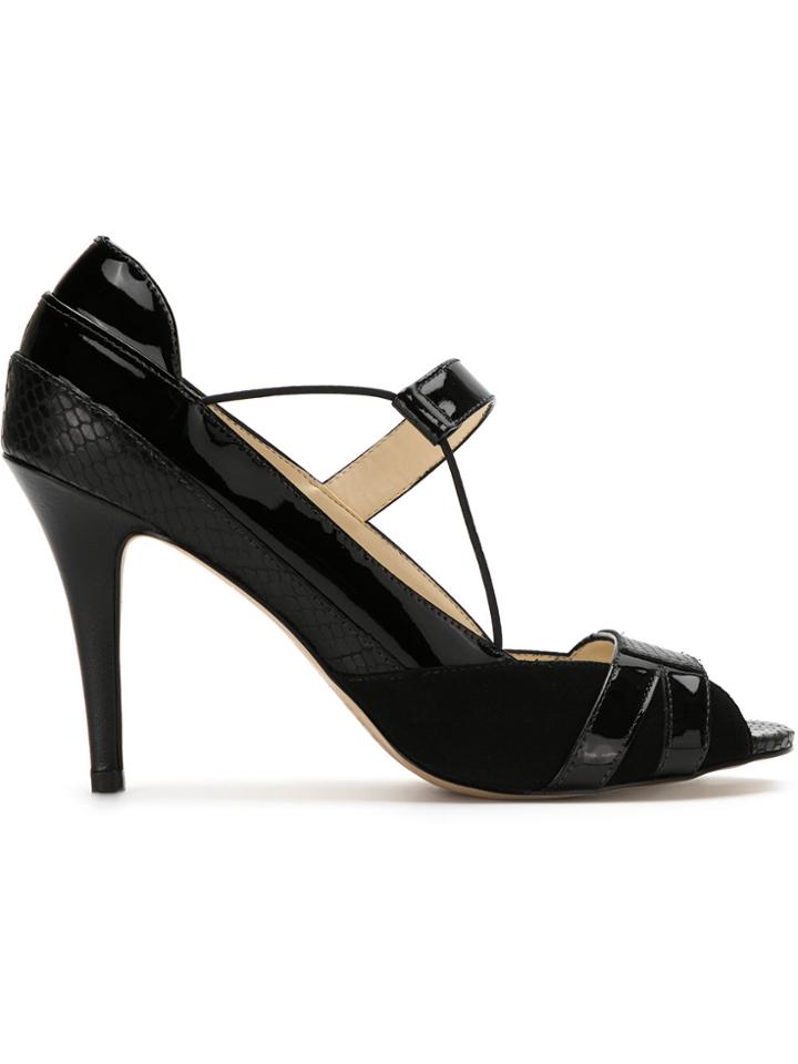 Mara Mac Panelled Pumps - Black