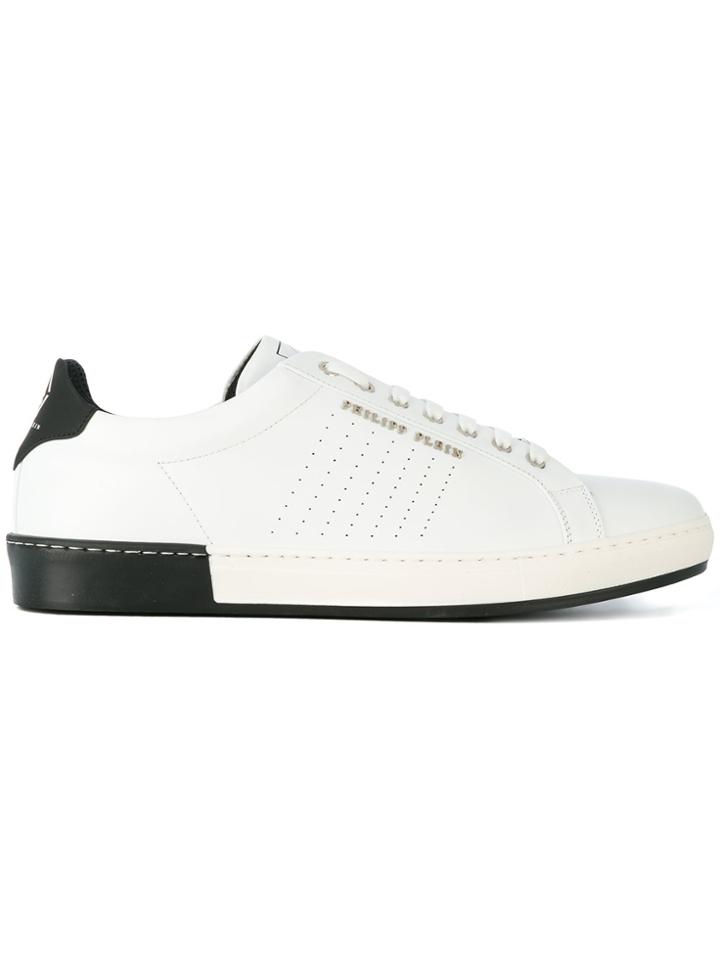 Philipp Plein Two-tone Sneakers - White