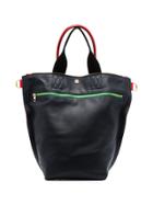 Sacai Trapezoid Medium Tote Bag - Blue