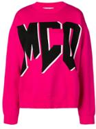Mcq Alexander Mcqueen Tour Crewneck Sweatshirt - Pink