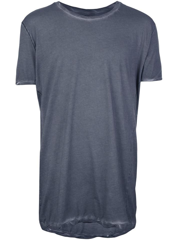 Army Of Me Distressed Slim T-shirt - Grey