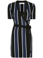 Diane Von Furstenberg Iris Knit Wrap Dress - Black