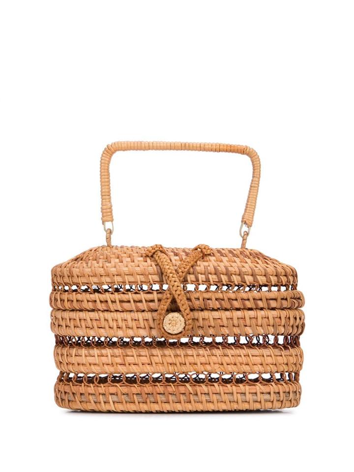Cult Gaia Top Handle Bag - Neutrals