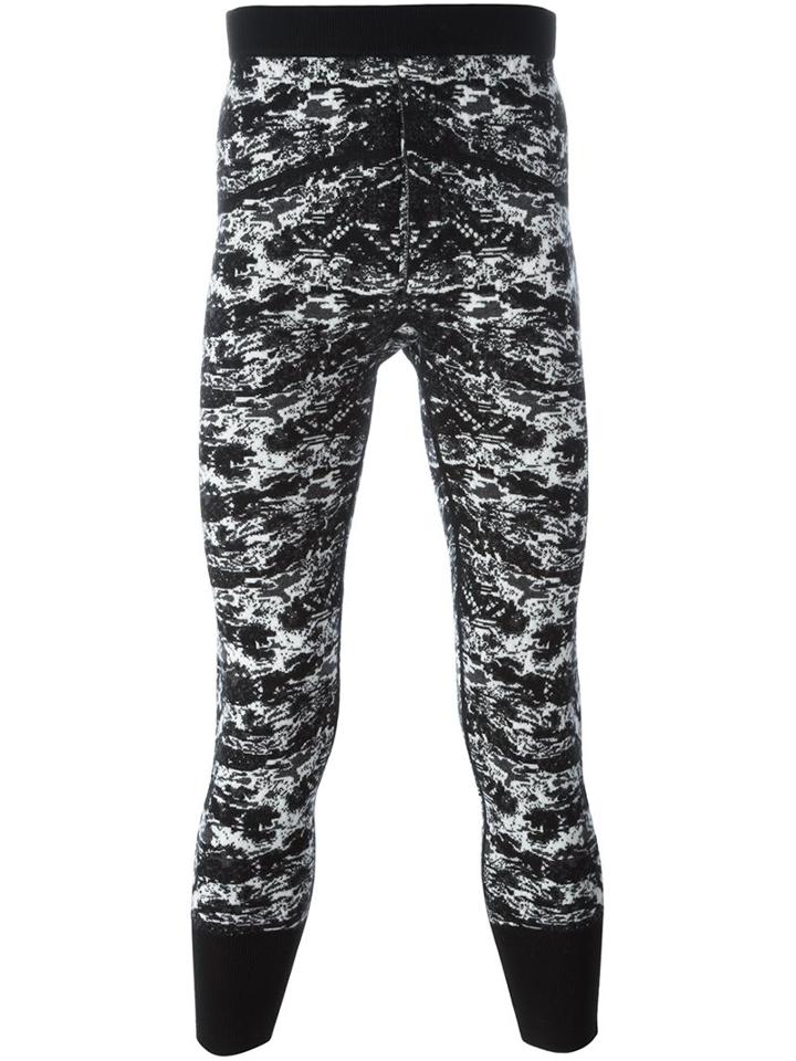 Marcelo Burlon County Of Milan 'liaima' Track Pants, Men's, Size: Xs, Black, Wool