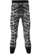 Marcelo Burlon County Of Milan 'liaima' Track Pants, Men's, Size: Xs, Black, Wool