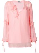 Liu Jo Safari Garden Party Blouse - Pink