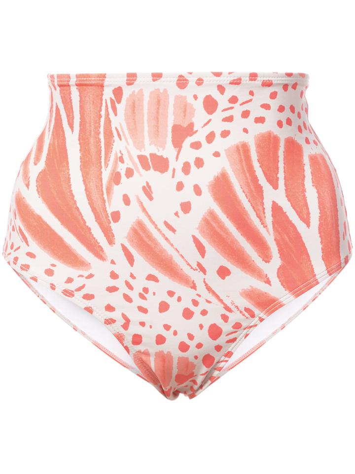 Patbo Monarch High Waist Bikini Briefs - Pink & Purple