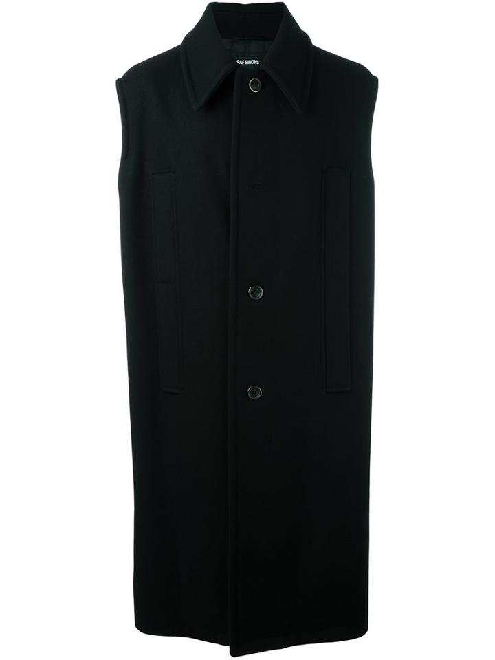 Raf Simons Sleeveless Long Coat
