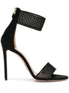 Oscar Tiye Liana Net Sandals - Black