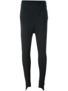 Thom Krom Skinny Cut-out Ankle Trousers, Women's, Size: Small, Black, Cotton