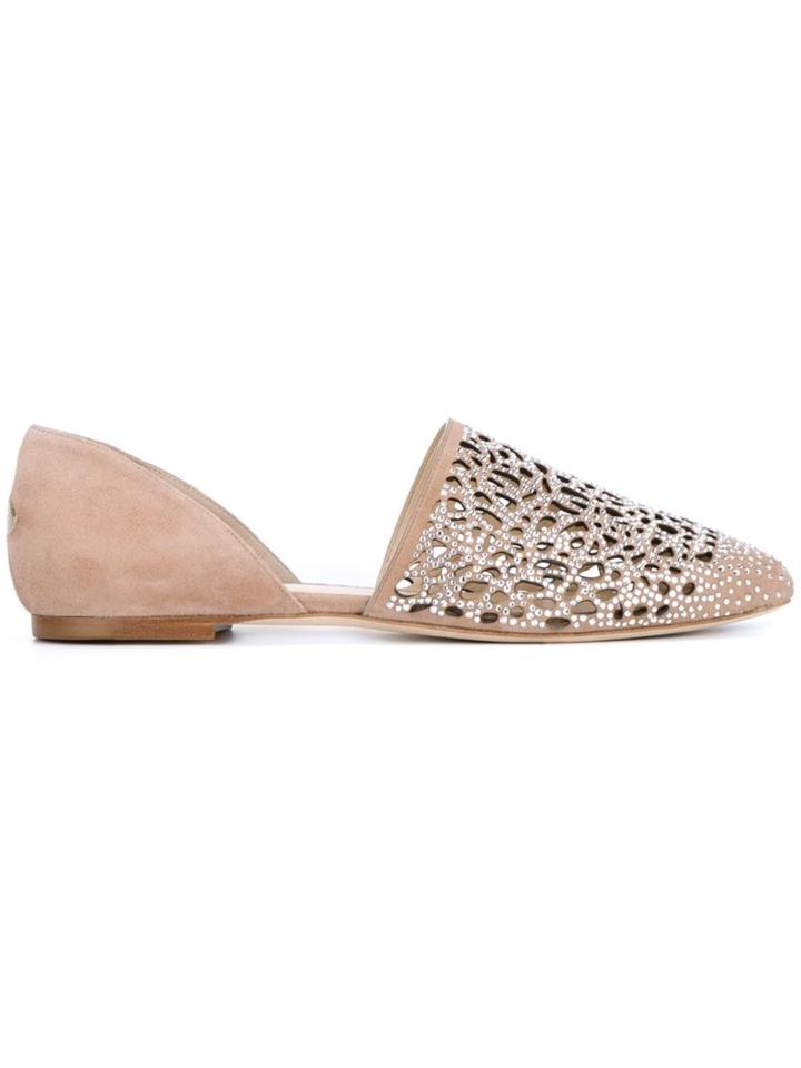 Jimmy Choo 'globe Flat' Slippers