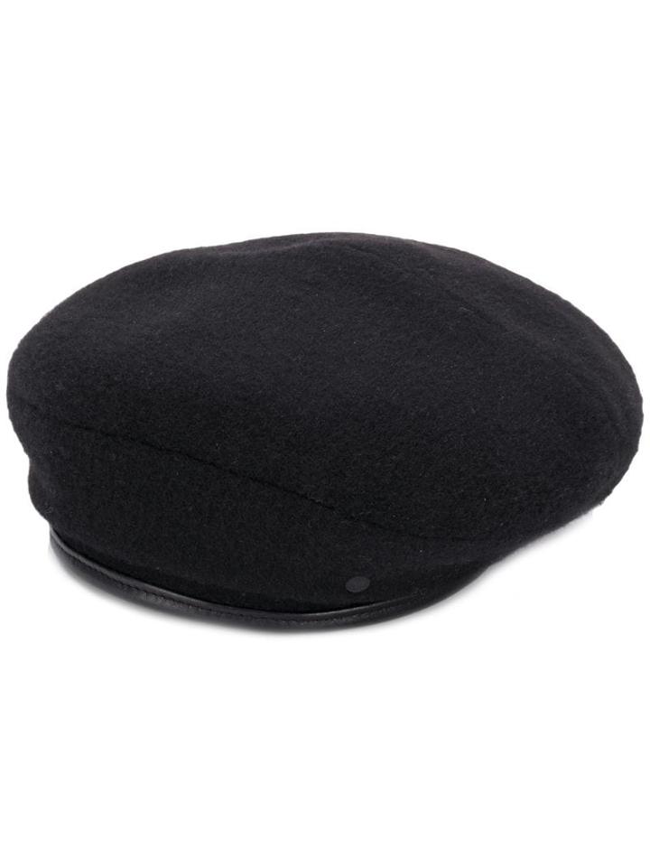 Maison Michel New Billy Reversible Beret - Black