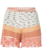 Missoni Striped Knitted Shorts - Multicolour