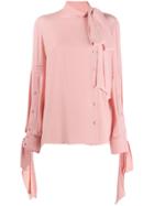 Nº21 Bow Tie Blouse - Pink