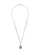 Dolce & Gabbana Beaded Necklace - Silver